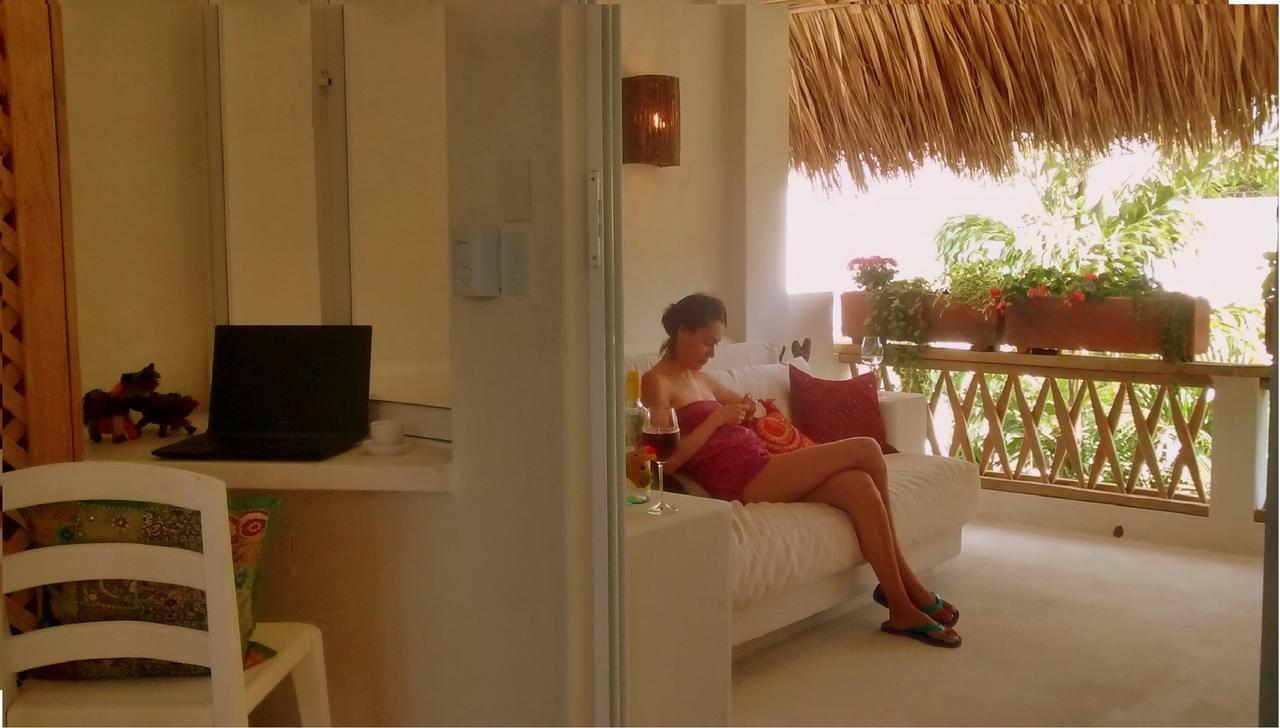 Villa Maria Bed And Breakfast Puerto Escondido  Luaran gambar