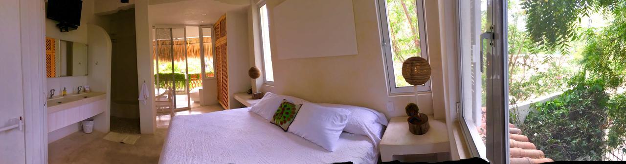 Villa Maria Bed And Breakfast Puerto Escondido  Luaran gambar